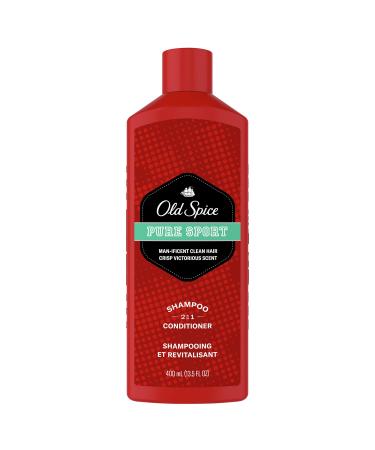 Old Spice Pure Sport 2in1 Shampoo and Conditioner for Men  13.5 fl oz  5.449 Fl oz