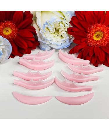 PERMANIA Lash Lift Pads Lash Shields for Lash Lift New Shape Soft and Comfortable Cruelty-Free (5 Pairs-Pink) - Buy Online on SooperMarket.com