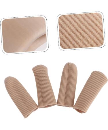 FOMIYES 2 Pairs Silicone Gel Finger Guard Sleeves for Toe Blister Protection - Buy Online on SooperMarket.com