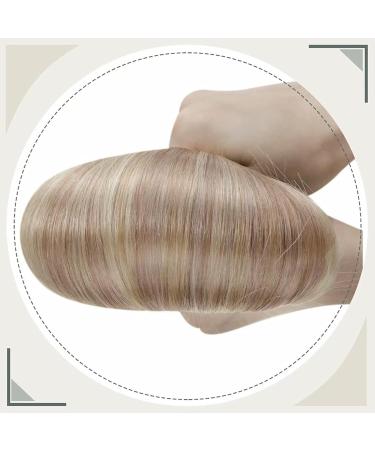 LAAVOO Microring Extensions - Real Hair Blond 50cm Cold Fusion Micro Loop Extensions (Ashblond #18/613) | 50g Package - Buy Online on SooperMarket.com