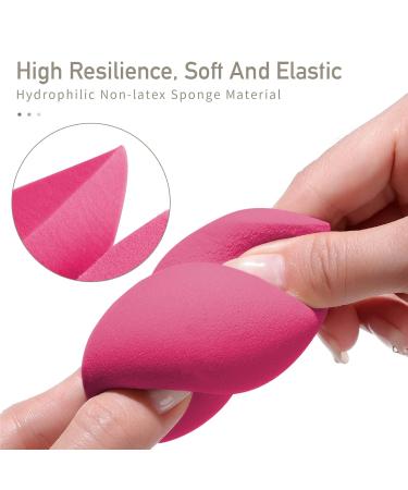 Venares 8pcs Multicolor Makeup Sponges Set with Foundation Brush - Perfect for Fluid Cream & Powder Application - Buy Online on SooperMarket.com