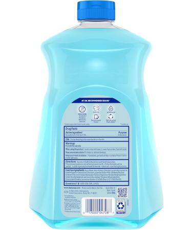Dial Antibacterial Liquid Hand Soap Refill Spring Water 1.53L Blue - Buy Online on SooperMarket.com