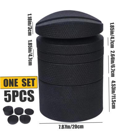 5pcs Non-Slip Adjustable EPP Yoga Back Pain Relief Extension | High Performance Lower Back Support - Buy Online on SooperMarket.com