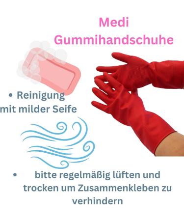 Olanmarp Medi Rubber Gloves Size L for Easy Compression Stocking Application & Laundry Net Shop Now! - Buy Online on SooperMarket.com