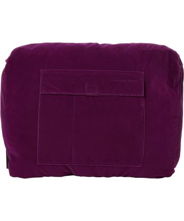 Manicure Cushion Pedicure Pillow Nail Arm Rest Foot Care Purple Velvet - Buy Online on SooperMarket.com
