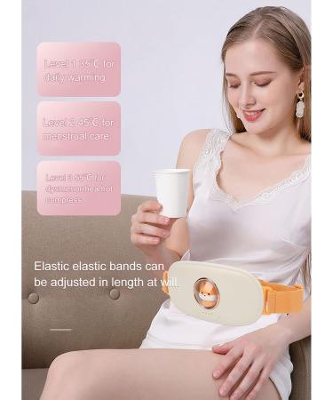 Buy Waist Massage Cushion & Menstrual Heating Pillow - Vibration Massager & Support Belt for Pain Relief - Buy Online on SooperMarket.com