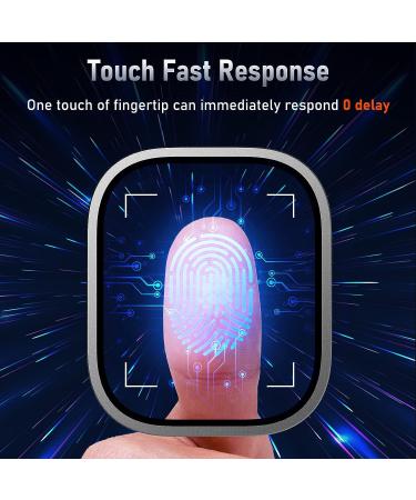 BAZO Apple Watch Ultra Screen Protector - 49mm Titanium Frame with 9H Tempered Glass - Buy Online on SooperMarket.com