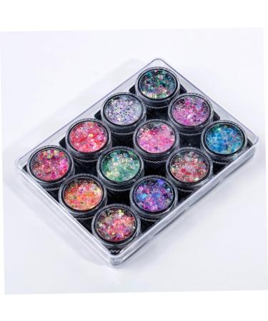 NOLITOY Set 12 - Glitter Body Gel Makeup for Face & Body | Shiny Sequin Gel for Stunning Makeup Looks | International Shipping Available - Buy Online on SooperMarket.com