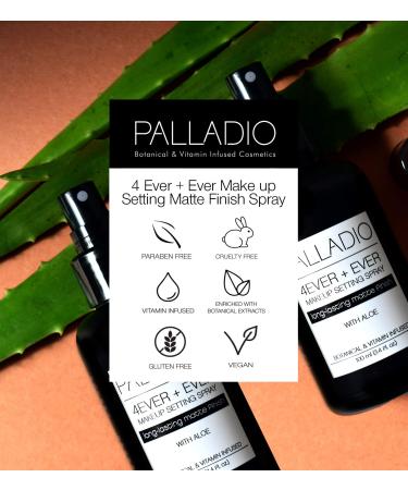 Palladio 4 Ever and Ever Make-Up Setting Spray | Long-Lasting Matte Finish 100ml | Secure Your Make-Up All Day - Buy Online on SooperMarket.com
