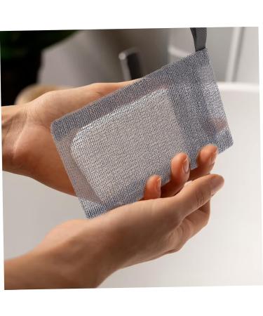 Healeved 8 Pcs Soap Soap Holder Bathing Soap Bar Soap Soap Grey Nylon Fiber - Buy Online on SooperMarket.com