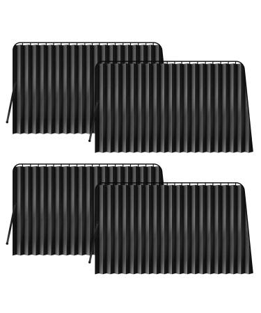 ZATOOTO Car Side Window Sunshade Magnetic Blackout Car Window Shade for Baby Privacy Car Curtains with UV Protection 4PCS Black