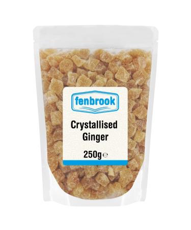 Crystallised Ginger 250g by Fenbrook