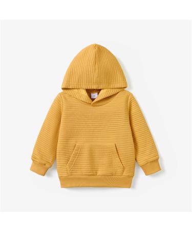PatPat Toddler Hoodie - Solid Ginger, 5-6 Years - Buy Online on SooperMarket.com