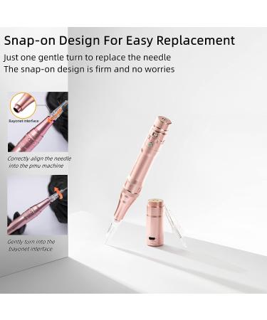 Whalrace PMU Needles 10 PCS - Safe and Disposable Microblading Needles for Eyebrows, Eyeliners, Tattoo, Lip Tinting - 1RL/1P - Buy Online on SooperMarket.com