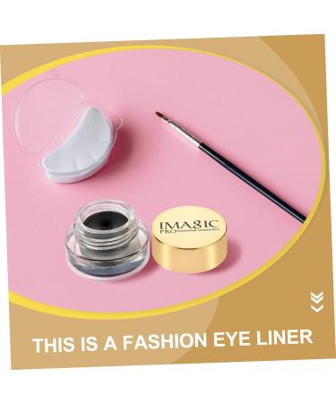 Angoily 2pcs Eyeliner Pencil Eyebrow Gel Eye Liner Gel Eyeliner Waterproof Eyeliner Liquid Eyeliner Portable 1 count (Pack of 1) Blackx2pcs - Buy Online on SooperMarket.com