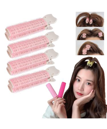 4PCS Volumizing Hair Clips Curly Hair Clips Lazy DIY Root Clips for Hair Volume Natural Fluffy Hair Clips Heatless Hair Curler for Long and Short Hair