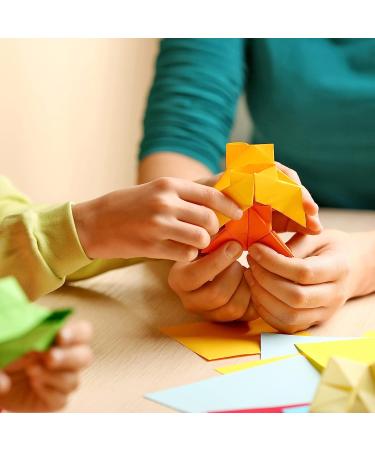 Amazon Basics Origami Paper: Double Sided Assorted Colors - 200 Sheets - Buy Online on SooperMarket.com