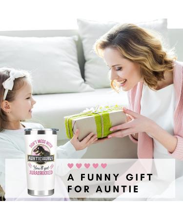 Aunt Gifts from Niece/Nephew - Birthday & Mother's Day Gift Ideas - 20oz Tumbler - Buy Online on SooperMarket.com