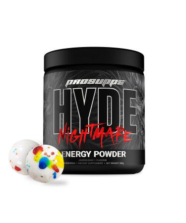 PROSUPPS Hyde Nightmare Pre-Workout Powder Energy Drink - Intense Energy Mental Focus & High Performance Loaded with Citrulline Beta Alanine & Nootropics (30 Servings Jaw Breaker)