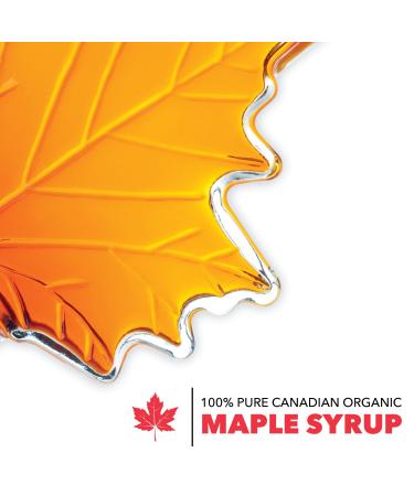 Organic Canadian Maple Syrup Grade-A Amber Rich Taste | 100ml - All-Natural, Delicious Sweetness, Gluten-Free & Vegan Friendly - Buy Online on SooperMarket.com