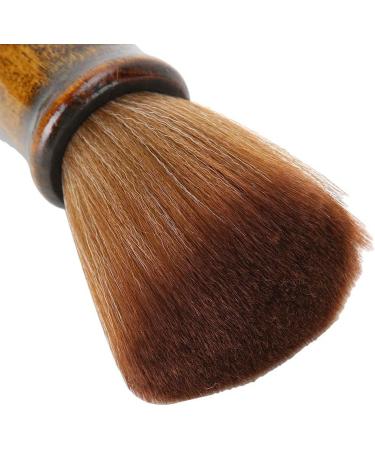 Neck Face Duster Professional Hair Cutting Neck Duster Brush Barber Fiber Wooden Handle Cutting Neck Duster Broken Hair Sweep Brush Soft Brush for Salon Stylist Barber Hairdressing Salon Stylist - Buy Online on SooperMarket.com