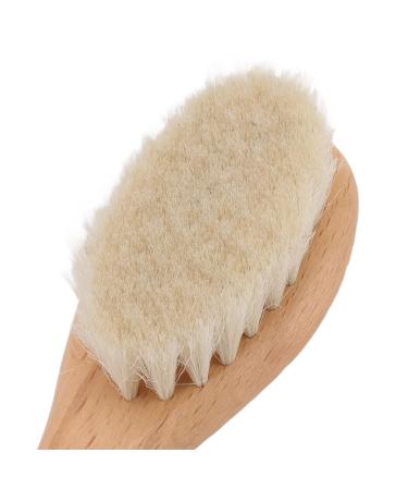 Baby Hairbrush Set - Soft Double Sided Comb with Goat Bristles for Newborns - Buy Online on SooperMarket.com