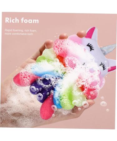 Buy Gatuida 2pcs Soft Body Bath Flower Shower Sponge - Cartoon & Mermaid Design - Ideal Bath Scrubber for Women - Comfortable & Fun Shower Experience - Buy Online on SooperMarket.com