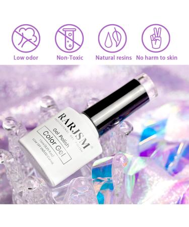 Cat Eye Gel Nail Polish | Galaxy Chameleon Magnetic Pink Holographic Glitter Gel | Soak Off UV LED | DIY Manicure Art for Salon and Home | RARJSM RAR254 - 7.5ML - Buy Online on SooperMarket.com