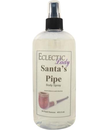 Santa's Pipe Body Spray 16 ounces Body Mist for Women with Clean Light & Gentle Fragrance Long Lasting Perfume with Comforting Scent for Men & Women Cologne with Soft Subtle Aroma For Daily Use 16 Fluid Ounces