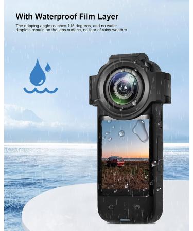 PULUZ Waterproof Lens Guard for Insta360 X3 - Anti-Scratch Optical Glass Protector - Buy Online on SooperMarket.com