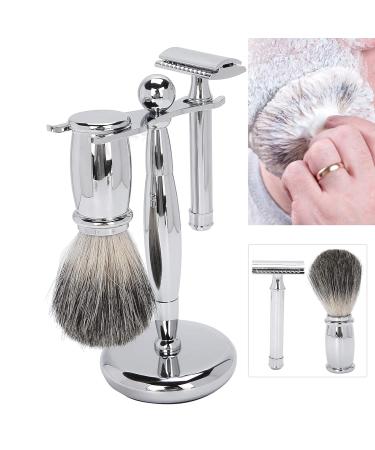 3PC Professional Razor Set - Manual Razor & Alloy Holder | Premium Shaving Essentials for Men - Buy Online on SooperMarket.com