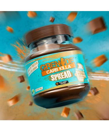 Grenade Carb Killa Protein Spread - Chocolate Chip Salted Caramel 1 x 360 g Jar - Buy Online on SooperMarket.com