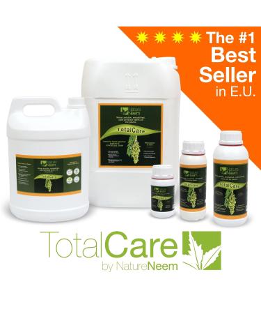 NatureNeem TotalCare Water soluble Neem oil - Cold Pressed - 1 Litre - 100% Natural Certified Organic - Buy Online on SooperMarket.com