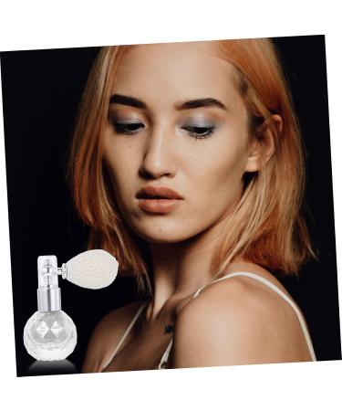 WOFASHPURET 1pc Body Air Bag Powder Spray Bottles Shimmer Sparkle Pressed Spray Loose Powder Sprayer Body Powder Silver medium - Buy Online on SooperMarket.com