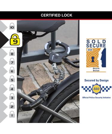 Master Lock Certified E-Scooter & Bicycle Lock - 55cm Handcuff Style | Secure Your Ride - Buy Online on SooperMarket.com