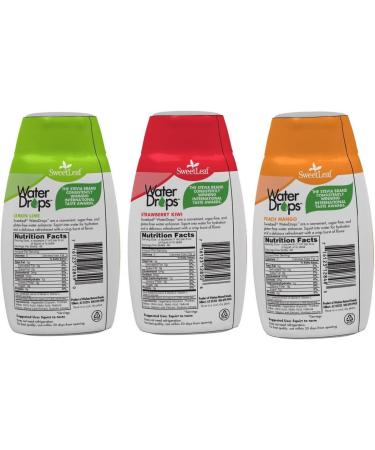 Sweetleaf Stevia Natural Water Drops Variety Pack - Keto-Friendly & Zero Calorie - Buy Online on SooperMarket.com