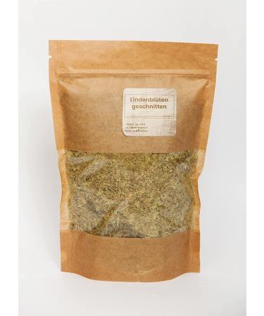 IGART Cut Linden Blossoms 500g | Blossoms of the Linden | for Linden Blossom Tea | Herbal Tea | Tiliae flos 500 g (Pack of 1)