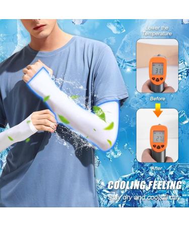 Shop CWDVovy Arm Up Pipes - 2 Pcs Unisex Breathable Anti-UM Arm Warmers for Volleyball Cycling Basketball Running & Gaming - International Shipping Available - Buy Online on SooperMarket.com