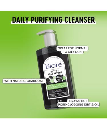 Biore Deep Pore Charcoal Cleanser Face Wash for Oily Skin (200 mL) - Packaging May Vary - Buy Online on SooperMarket.com