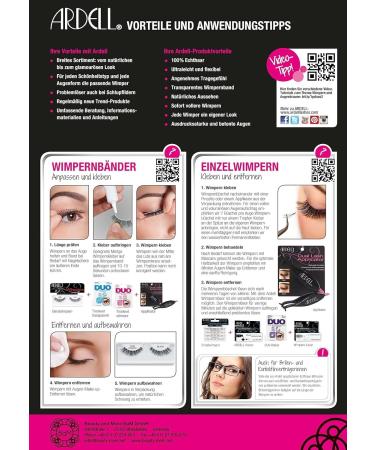 Ardell Double Individuals Short Knot-Free Eyelashes - 56 Real Hair Single Eyelashes (Black) for Ultimate Volume & Length - No Glue Needed - Buy Online on SooperMarket.com