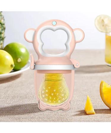 Silicone Baby Food Feeder & Nibbler - Soft Fruit Feeder Pacifier for Infants | Safe Fresh Food & Bite Rings - Buy Online on SooperMarket.com