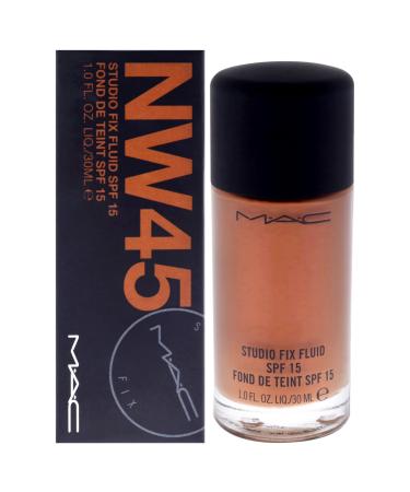MAC Studio Fix Fluid Foundation SPF15 NW45 NW45 30 ml (Pack of 1)