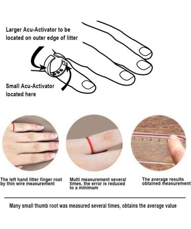 Titanium Steel Anti-Snoring Ring | Acupressure Natural Therapy Snoring Aid | Insomnia Solution (Extra Small) - Buy Online on SooperMarket.com