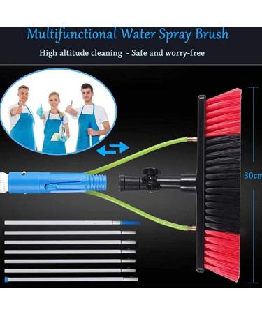photovoltaic cleaner window cleaning pole Window Cleaning Water-fed Pole 30ft Extendable Telescopic Brush Squeegee Attachment With Backpack Window Professional Washer Kit (Size : 6m/19.6ft) - Buy Online on SooperMarket.com