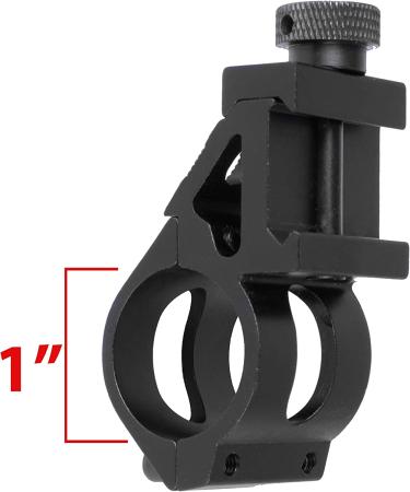 Monstrum Tactical 1 Offset Picatinny Rail Mount: Ideal for Flashlights - Buy Online on SooperMarket.com