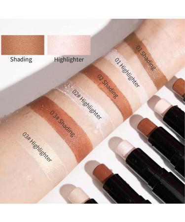 Contour Pencil Highlighter & Concealer Stick - 50ml Contouring Makeup | International Shipping - Buy Online on SooperMarket.com