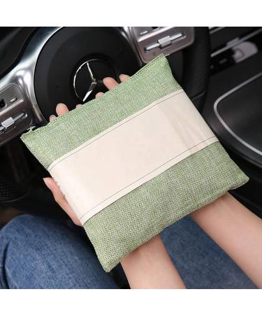 Guindxan Natural Bamboo Charcoal Air Purifying Bag - Moisture-Proof Activated Carbon Deodorant for Car Closet & Shoes - Buy Online on SooperMarket.com