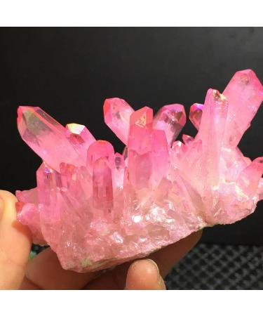 Natural Crystal Rough Quartz Crystal Rainbow Bismuth Silicon Cluster - Buy Online on SooperMarket.com