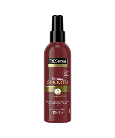 TRESemm Pro Collection Keratin Smooth Heat Protect Spray with keratin and marula oil heat protection up to 230 C* 200 ml 200 ml (Pack of 1)