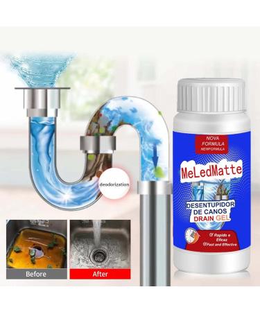 Pipe Dredging Agent Sewer Dredging Agent Sink Dredging Agent Powerful Sink and Drain Cleaner Powder for Kitchen Toilet Pipeline Quick Cleaning Tool(1PCS) - Buy Online on SooperMarket.com